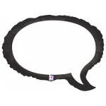 24 Inch (61 cm) Grabo Speech Bubble folie ballon