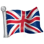 27 Inch (68 cm) Anagram Great Britain Flag folie ballon
