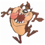 27 Inch (69 cm) Anagram Taz Full Body folie ballon