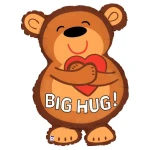 28 Inch (71 cm) Grabo Big Hug Bear folie ballon