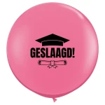3 ft (90 cm) De Ballonnerie Geslaagd latex ballonnen