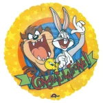 30 Inch (76 cm) Anagram Looney Tunes Congratulations folie ballon