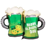 32 Inch (81 cm) Anagram St. Patty's Emoticon Mugs folie ballon