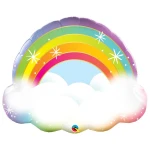 32 Inch (81 cm) Qualatex Rainbow folie ballon