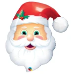 32 Inch (81 cm) Qualatex Jolly St. Nick folie ballon