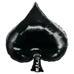 34 Inch (86 cm) Grabo Casino Spade folie ballon
