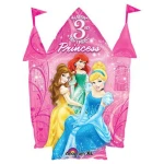 35 Inch (88 cm) Anagram Disney Princes 3rd Birthday folie ballon