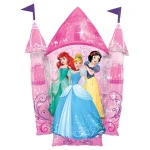 35 Inch (88 cm) Anagram Multi-Princess Castle folie ballon