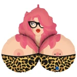 35 Inch (89 cm) Grabo Mrs. B folie ballon