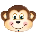 35 Inch (89 cm) Qualatex Mischievous Monkey folie ballon