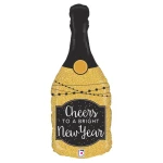 36 Inch (91 cm) Grabo Glittering New Year folie ballon