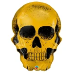 36 Inch (91 cm) Qualatex Golden Skull folie ballon