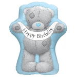 36 Inch (91 cm) Qualatex Tatty Teddy Birthday Banner folie ballon