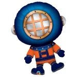 37 Inch (94 cm) Qualatex Deep Sea Diver folie ballon