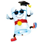 37 Inch (94 cm) Qualatex Mr. Diploma - Thumbs Up! folie ballon