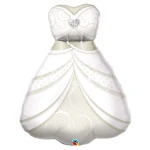 38 Inch (96 cm) Qualatex Bride's Wedding Dress folie ballon