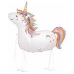 38 Inch (97 cm) Grabo Balloon Friends Unicorn Airwalker