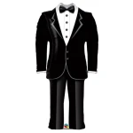 39 Inch (99 cm) Qualatex Groom's Tuxedo folie ballon