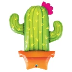 39 Inch (99 cm) Qualatex Potted Cactus folie ballon