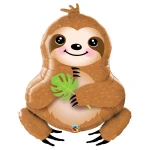 39 Inch (99 cm) Qualatex Sweet Sloth folie ballon