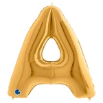 40 Inch (102 cm) Grabo Letters Gold folie ballonnen