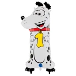 40 Inch (102 cm) Grabo Numbers Animaloons folie ballonnen