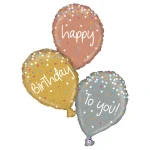 40 Inch (102 cm) Grabo Rose Gold B-Day Balloons folie ballon