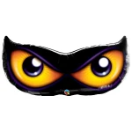 40 Inch (102 cm) Qualatex Spooky Eyes folie ballon