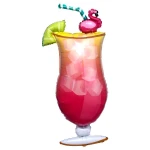 41 Inch (104 cm) Anagram Let's Flamingle Tropical Drink folie ballon