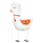 41 Inch (104 cm) Grabo Balloon Friends Llama Airwalker