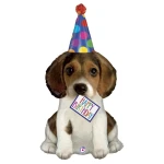 41 Inch (104 cm) Grabo Birthday Puppy folie ballon