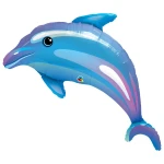 42 Inch (106 cm) Qualatex Delightful Dolphin folie ballon