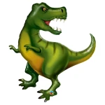 42 Inch (106 cm) Qualatex Tyrannosaurus folie ballon