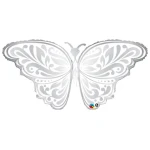 44 Inch (111 cm) Qualatex Wedding Butterfly folie ballon
