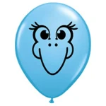 5 Inch (13 cm) Qualatex Bird Face ballonnen