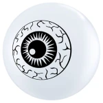 5 Inch (13 cm) Qualatex Eyeball TopPrint ballonnen