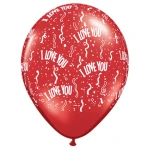 5 Inch (13 cm) Qualatex I Love You ballonnen