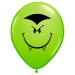 5 Inch (13 cm) Qualatex Smile Face Dracula ballonnen