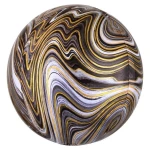 16 inch (41 cm) Anagram Orbz Marblez folie ballonnen