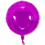 18 inch (46 cm) Anagram Round Transparant folie ballonnen
