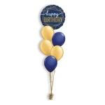 Ballonboeket Navy Birthday (#36963P)