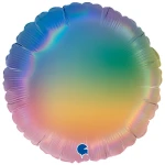 18 Inch (46 cm) Grabo Colourful Rainbow folie ballonnen