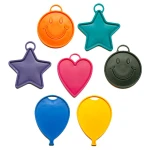 Qualatex (16g) assortiment ballongewichten muliticolor