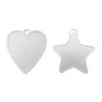 Qualatex (8g) ster & hart ballongewichten wit