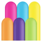 260Q Qualatex modelleer Tropical Assortment latex ballonnen
