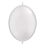12 inch (31 cm) Qualatex Quicklink metallic latex ballonnen