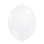 6 inch (15 cm) Qualatex Quicklink transparant Diamond Clear latex ballonnen