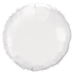 18 inch (46 cm) Qualatex Round metallic folie ballonnen