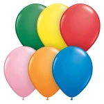 11 inch (28 cm) Qualatex Standard Assortment latex ballonnen